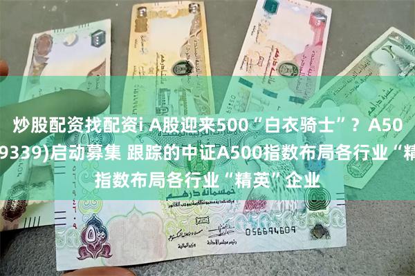 炒股配资找配资i A股迎来500“白衣骑士”？A500ETF(159339)启动募集 跟踪的中证A500指数布局各行业“精英”企业