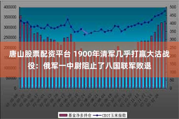 唐山股票配资平台 1900年清军几乎打赢大沽战役：俄军一中尉阻止了八国联军败退