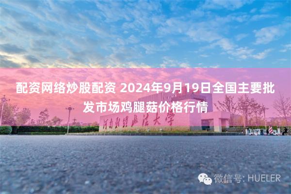 配资网络炒股配资 2024年9月19日全国主要批发市场鸡腿菇价格行情