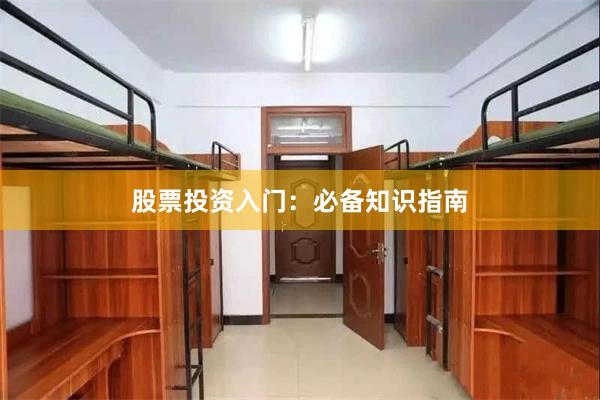 股票投资入门：必备知识指南