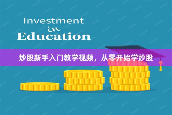 炒股新手入门教学视频，从零开始学炒股