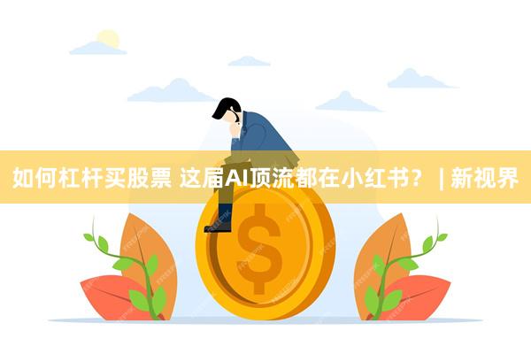如何杠杆买股票 这届AI顶流都在小红书？ | 新视界