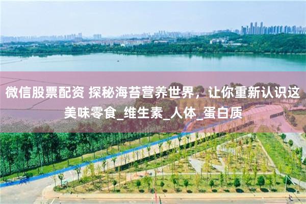 微信股票配资 探秘海苔营养世界，让你重新认识这美味零食_维生素_人体_蛋白质