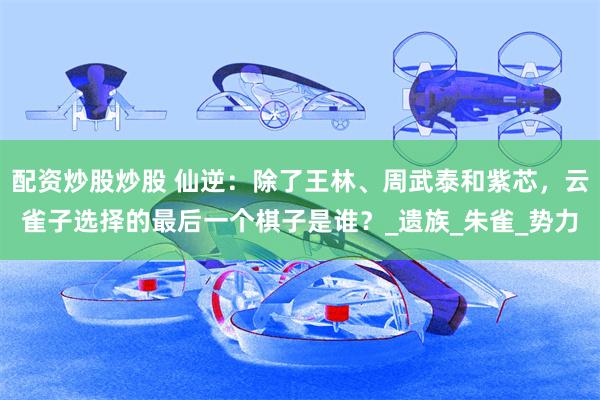 配资炒股炒股 仙逆：除了王林、周武泰和紫芯，云雀子选择的最后一个棋子是谁？_遗族_朱雀_势力