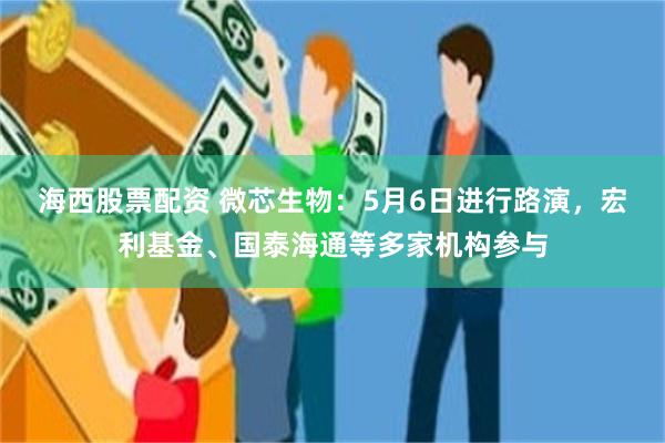 海西股票配资 微芯生物：5月6日进行路演，宏利基金、国泰海通等多家机构参与