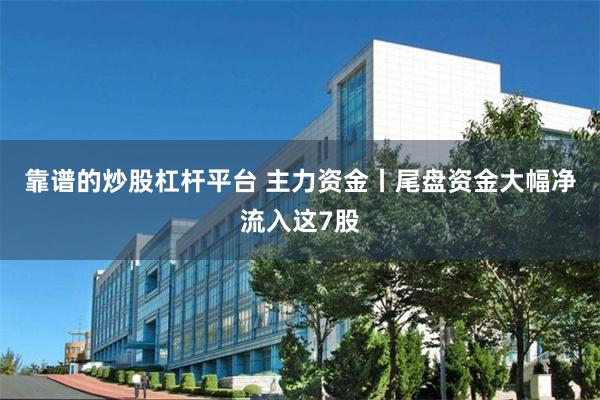 靠谱的炒股杠杆平台 主力资金丨尾盘资金大幅净流入这7股