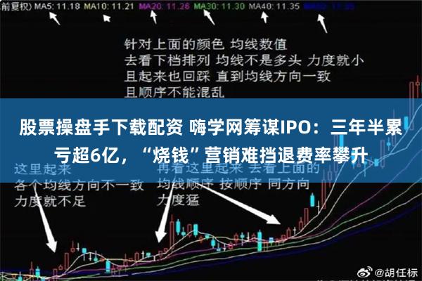 股票操盘手下载配资 嗨学网筹谋IPO：三年半累亏超6亿，“烧钱”营销难挡退费率攀升