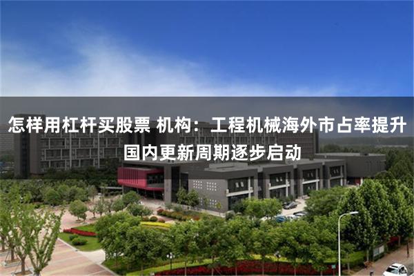 怎样用杠杆买股票 机构：工程机械海外市占率提升  国内更新周期逐步启动