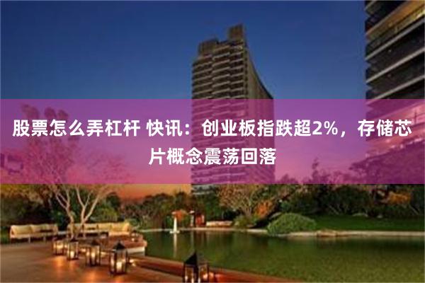 股票怎么弄杠杆 快讯：创业板指跌超2%，存储芯片概念震荡回落