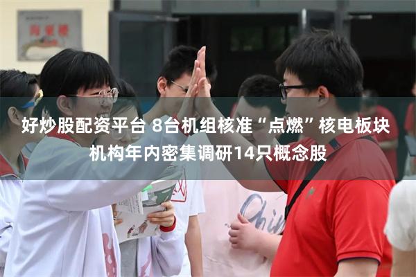 好炒股配资平台 8台机组核准“点燃”核电板块 机构年内密集调研14只概念股